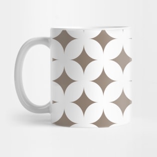 Brown Ornament Abstract Pattern Mug